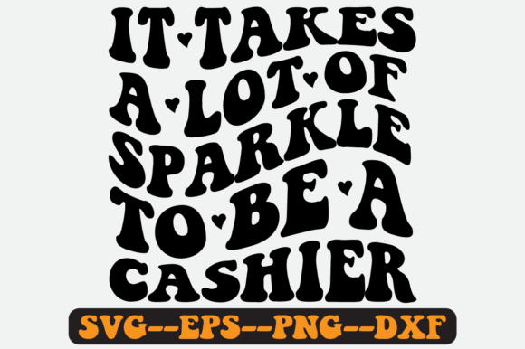 Cashier Quote Retro Svg Design for Crafts and Graphics