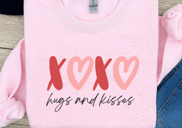 XOXO SVG for Valentine Crafts and Graphics